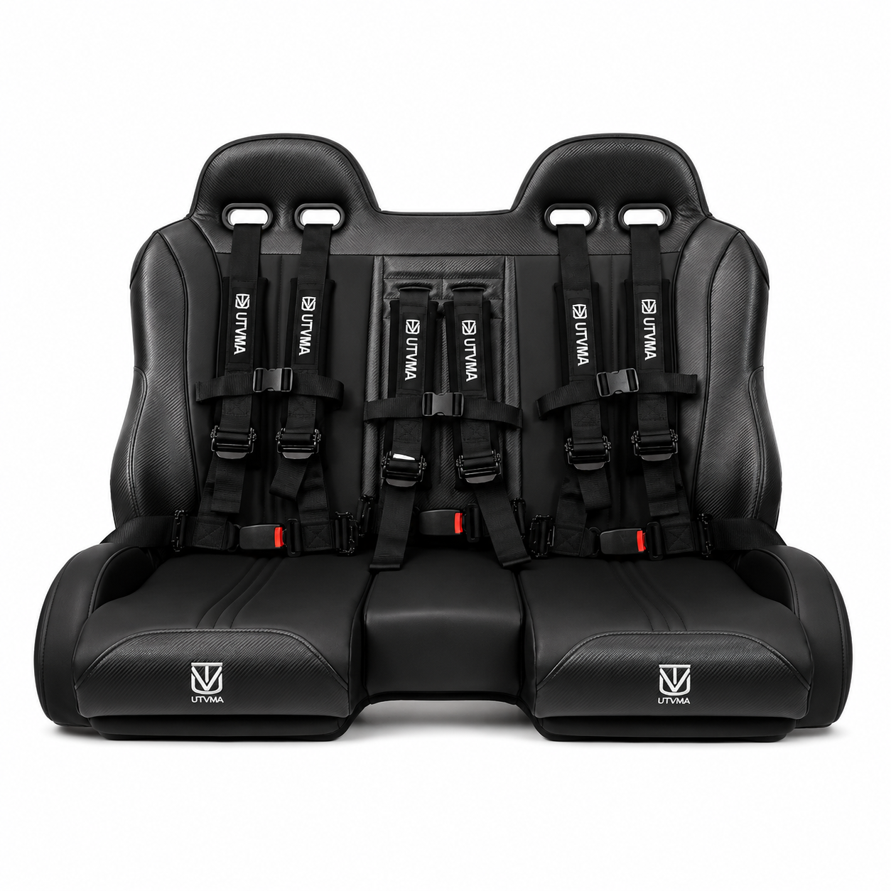 RZR 900/1000 Trail Front Bench Seat with Harnesses (2015+) - Bench Seat