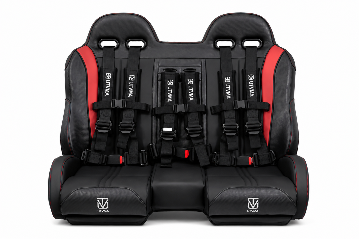 RZR 900/1000 Trail Front Bench Seat with Harnesses (2015+) - Bench Seat