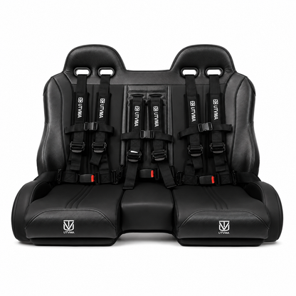 RZR 900/1000 Trail Front Bench Seat with Harnesses (2015+) - Bench Seat