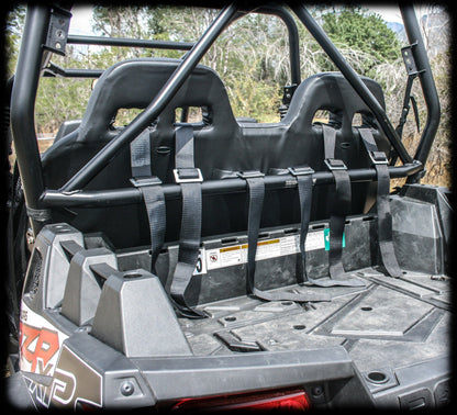 RZR 900/800 Rear Bench Seat W Harnesses (2010-2014) - Bench Seat
