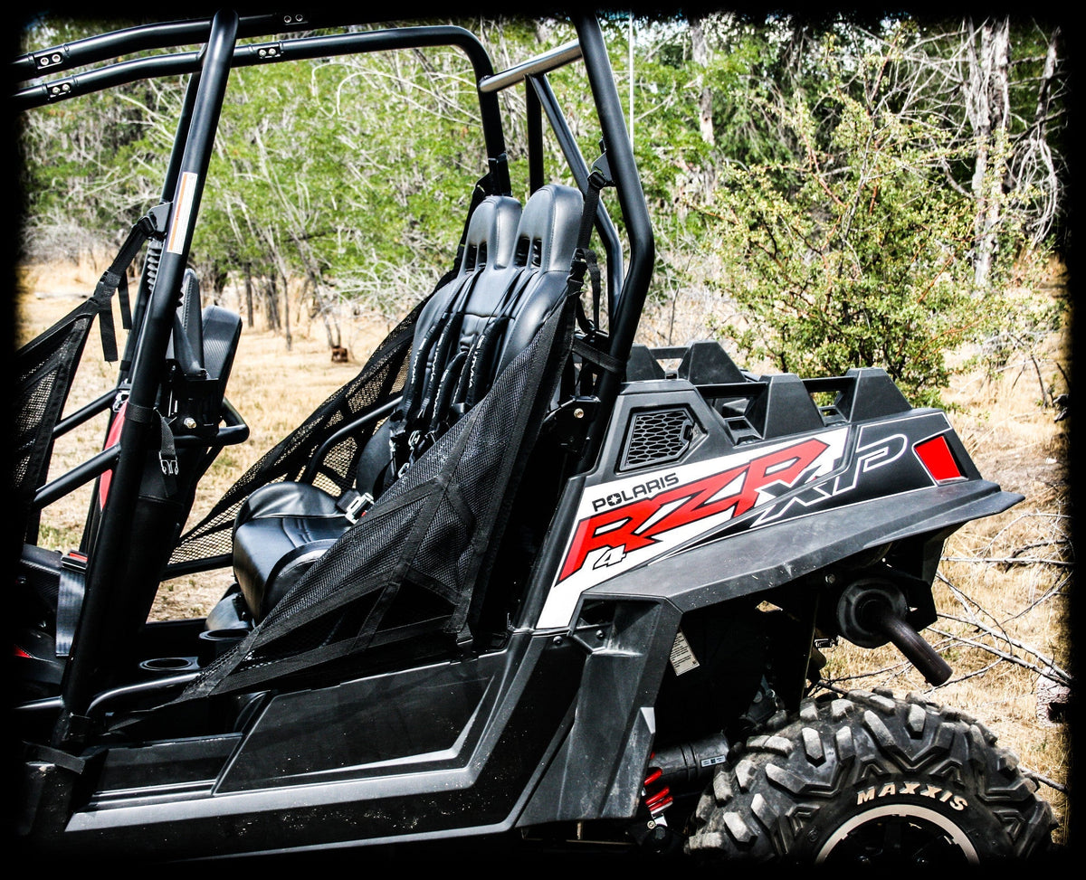 RZR 900/800 Rear Bench Seat W Harnesses (2010-2014) - Bench Seat