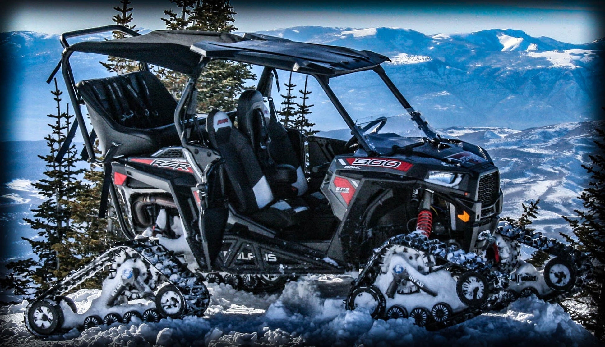 RZR 900 Rear Soft Top 2015-2020 - Roof