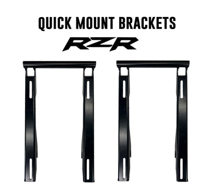 RZR PRO (XP Pro S Turbo R Pro R) 2 and 4 Seater ’Weekender’ Suspension Bucket Seats W/ Quick Mount Bracket (2020-2026)