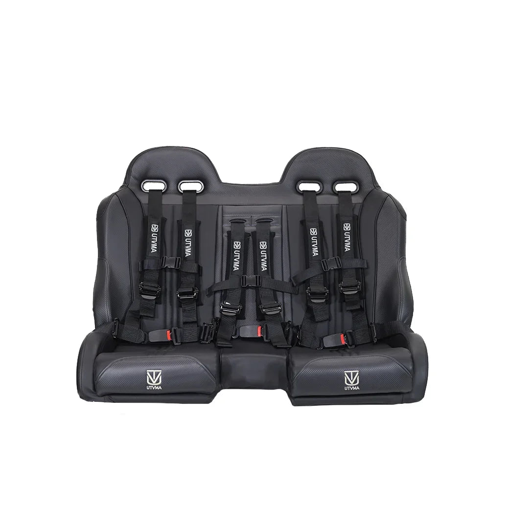 RZR Trail Front Bench Seat W Harnesses (2021+) - Bench Seat