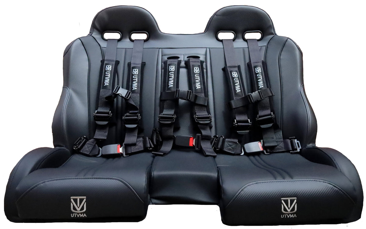 RZR Trail Front Bench Seat W Harnesses (2021+) - Bench Seat
