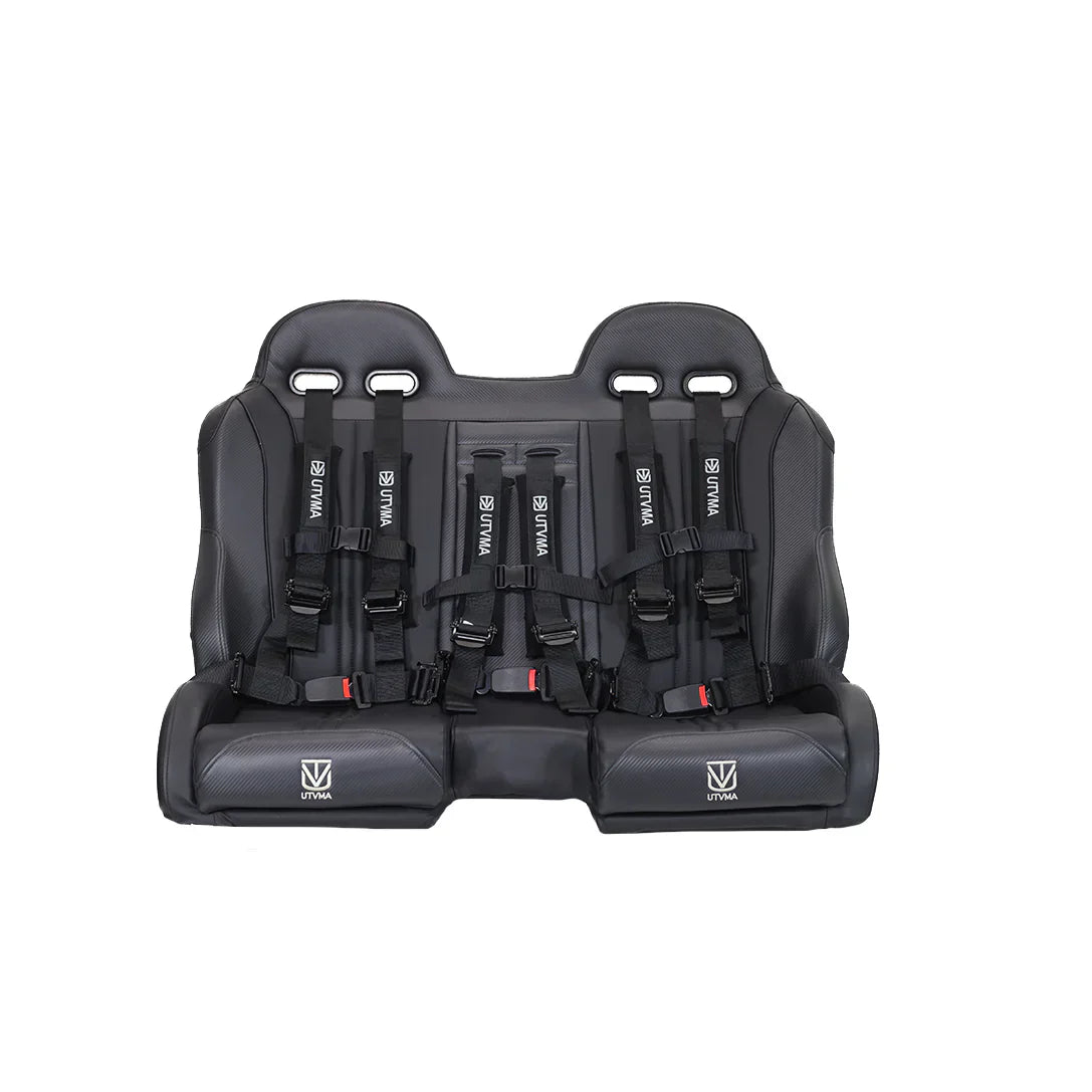 RZR Trail Front Bench Seat W Harnesses (2021+) - Bench Seat