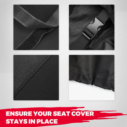 Seat Cover Set with Headrest Cover for Ranger Crew 1000/Crew XP 1000