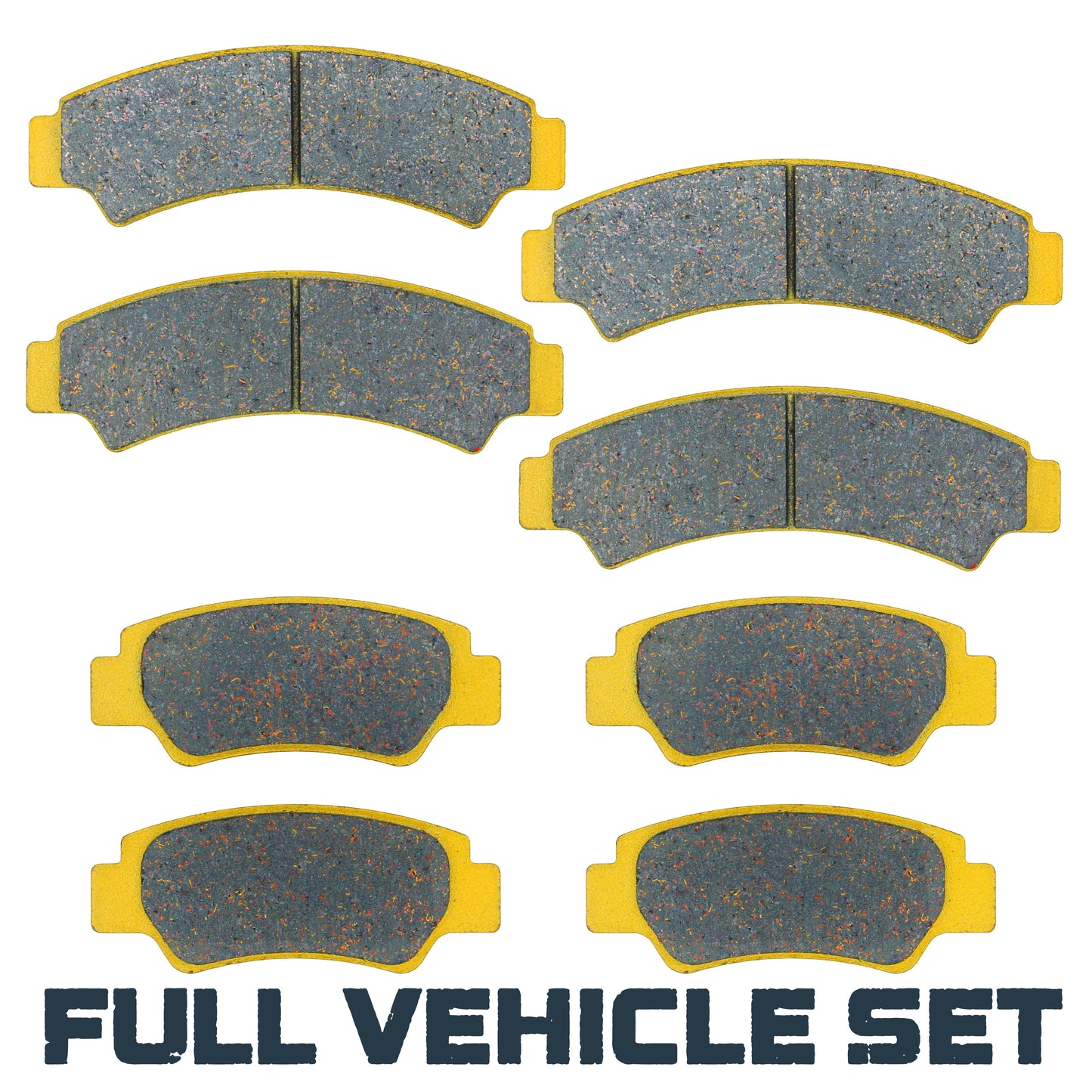 Segway Fugleman UT10/UT6/1000/570 2021-2025 Ceramic Brake Pad Set - Vehicle Parts & Accessories
