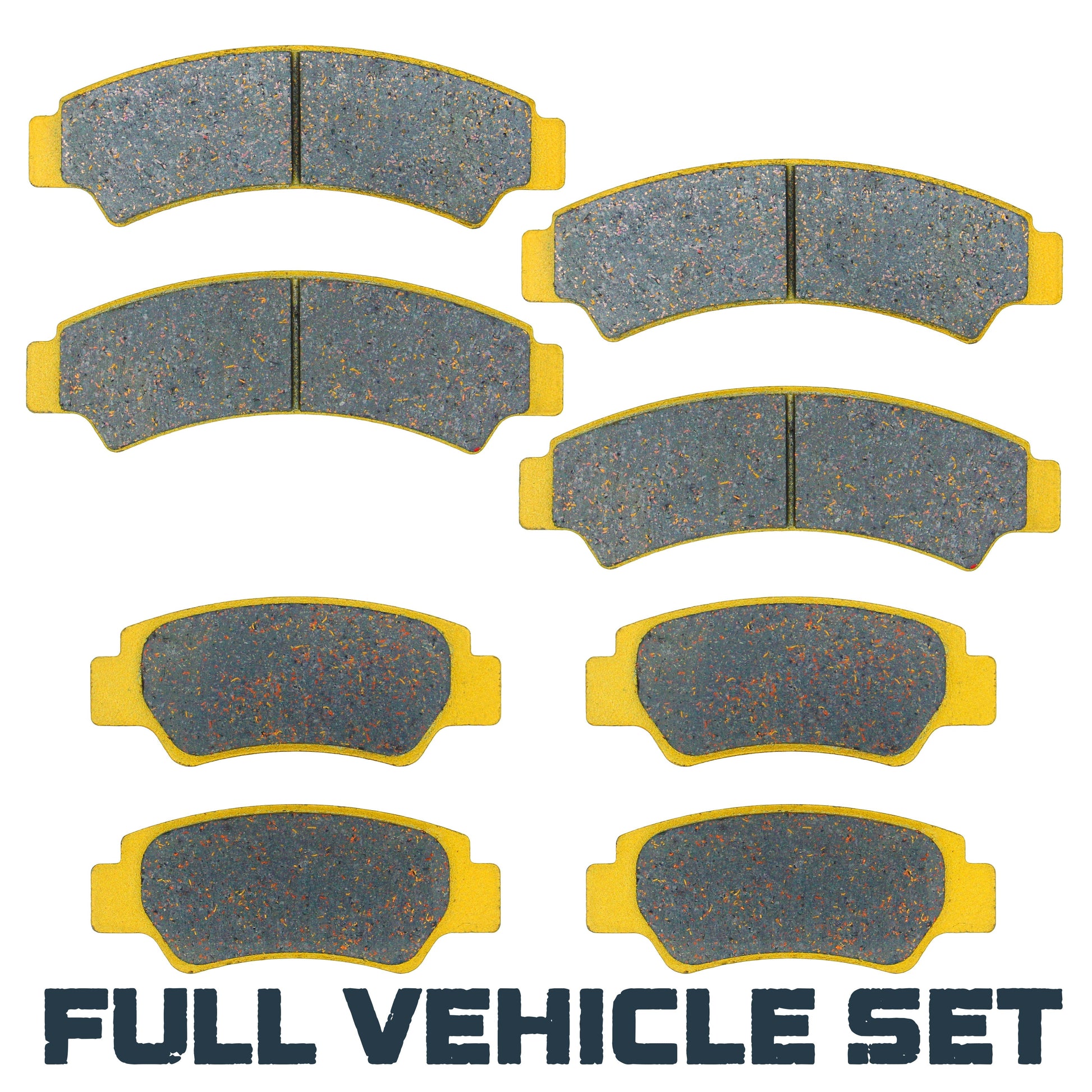Segway Fugleman UT10/UT6/1000/570 2021-2025 Ceramic Brake Pad Set - Vehicle Parts & Accessories