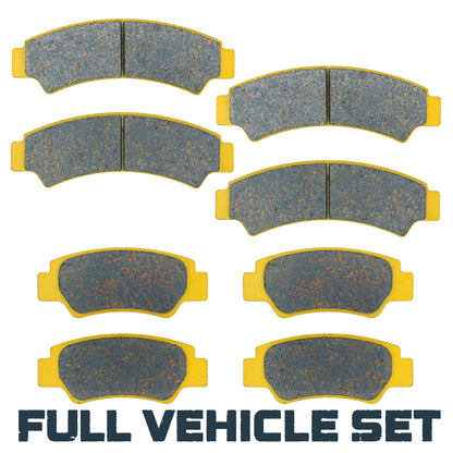 Segway Fugleman UT10/UT6/1000/570 2021-2025 Ceramic Brake Pad Set - Vehicle Parts & Accessories