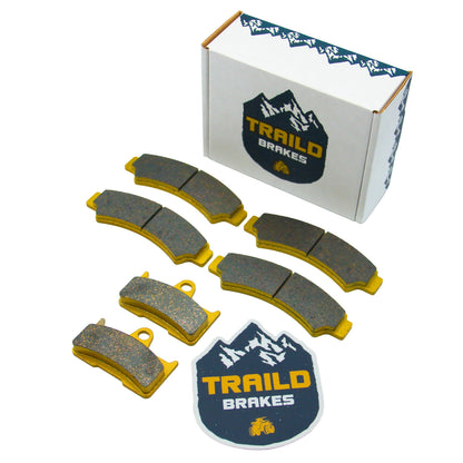 Segway Snarler AT5/AT6 SE (3 Caliper Set) 2021-2025 Ceramic Brake Pad Set - Vehicle Parts & Accessories