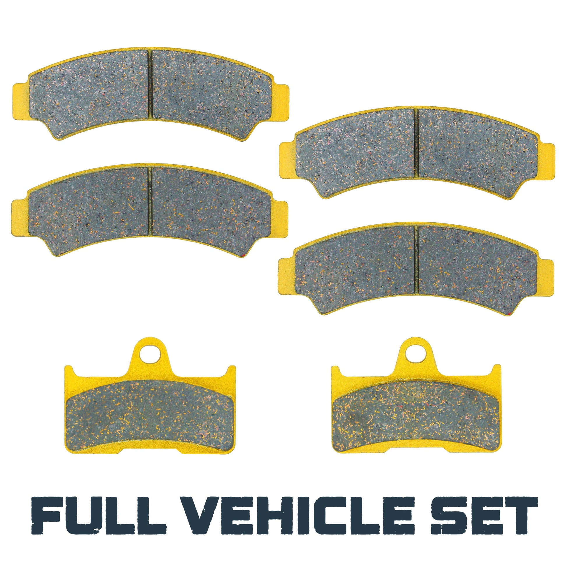 Segway Snarler AT5/AT6 SE (3 Caliper Set) 2021-2025 Ceramic Brake Pad Set - Vehicle Parts & Accessories