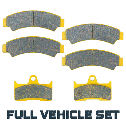 Segway Snarler AT5/AT6 SE (3 Caliper Set) 2021-2025 Ceramic Brake Pad Set - Vehicle Parts & Accessories