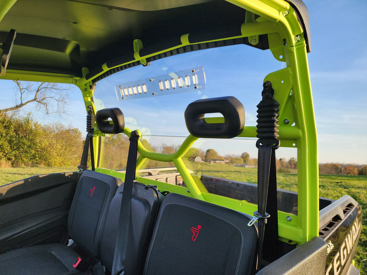 Segway UT10 - 1 Pc Lexan Back Panel FITS ONLY THE 2 DOOR MODEL! - Back Panel