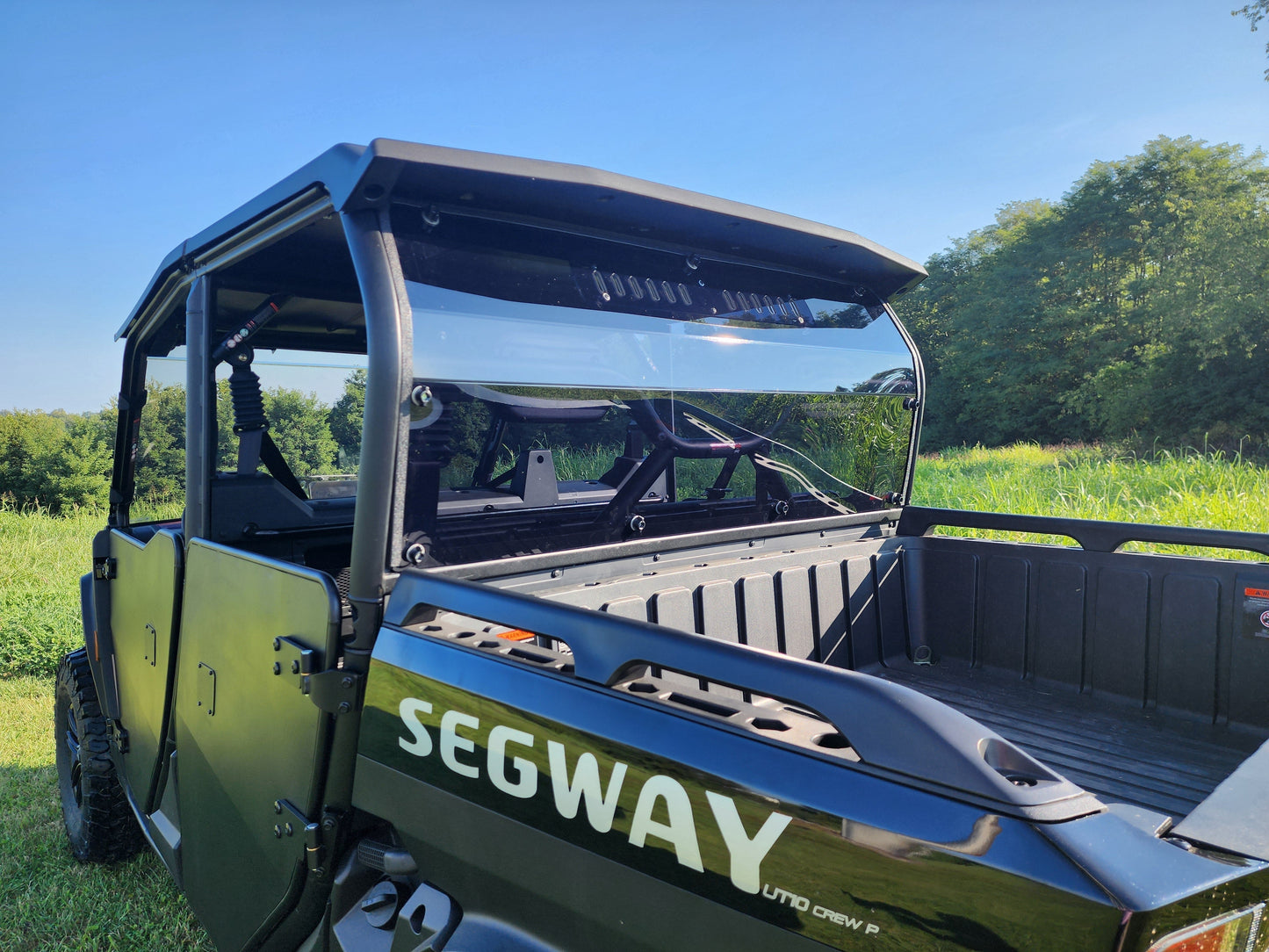 Segway UT10 Crew 1-Piece Rear Windshield with Tint Options - Windshields