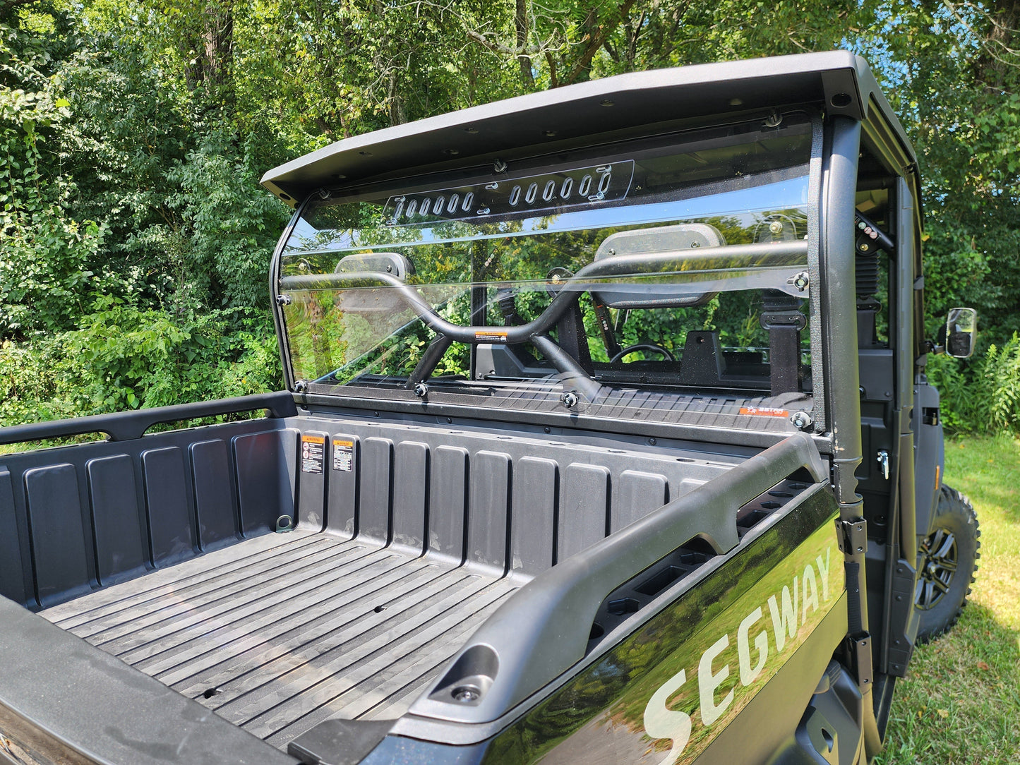 Segway UT10 Crew 1-Piece Rear Windshield with Tint Options - Windshields