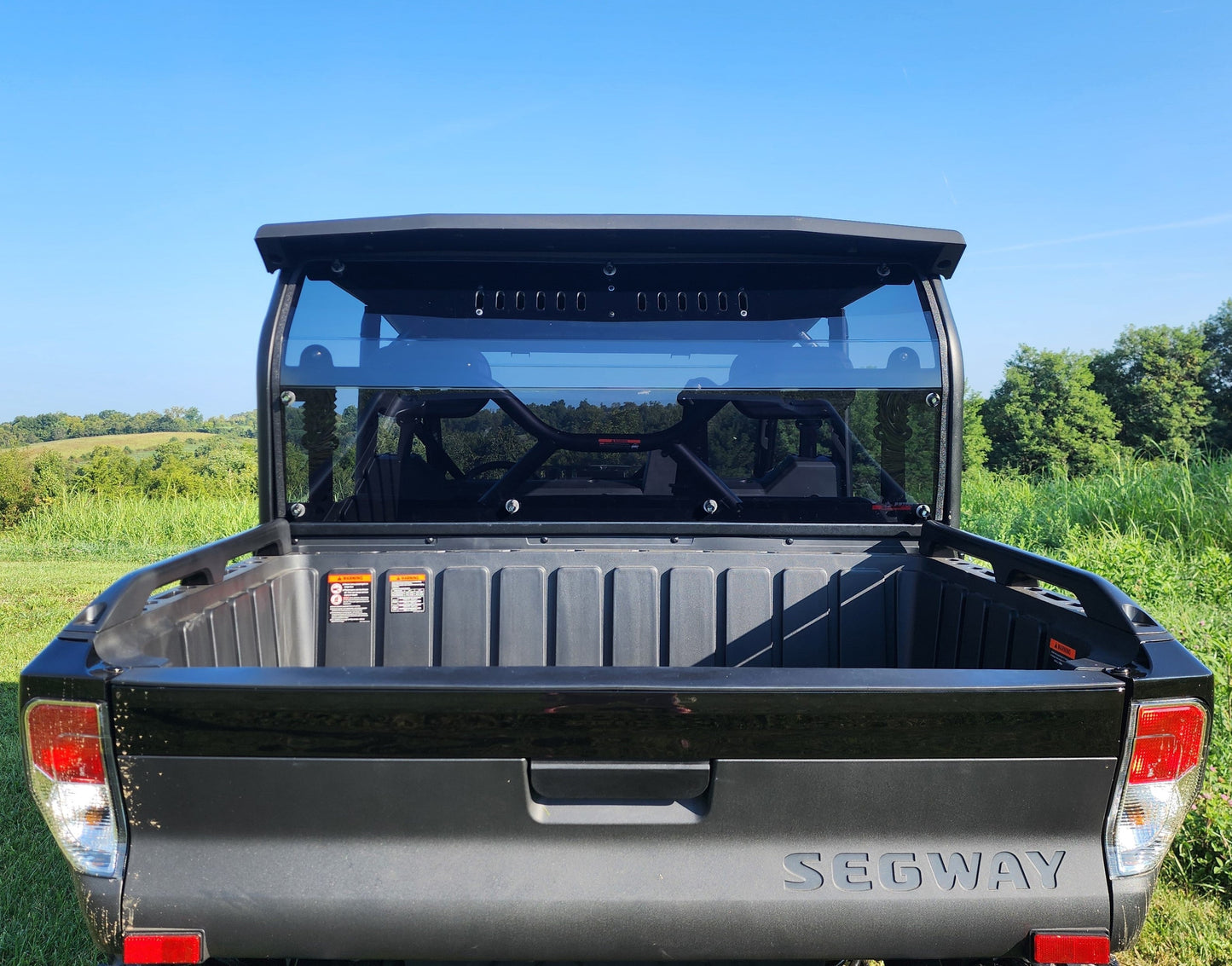 Segway UT10 Crew 1-Piece Rear Windshield with Tint Options - Windshields