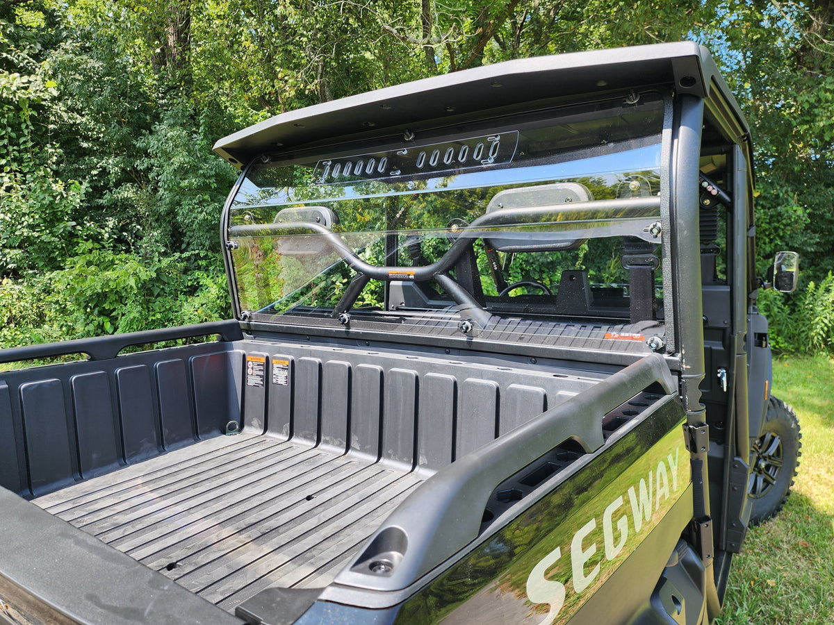 Segway UT10 Crew 1-Piece Rear Windshield with Tint Options - Windshields