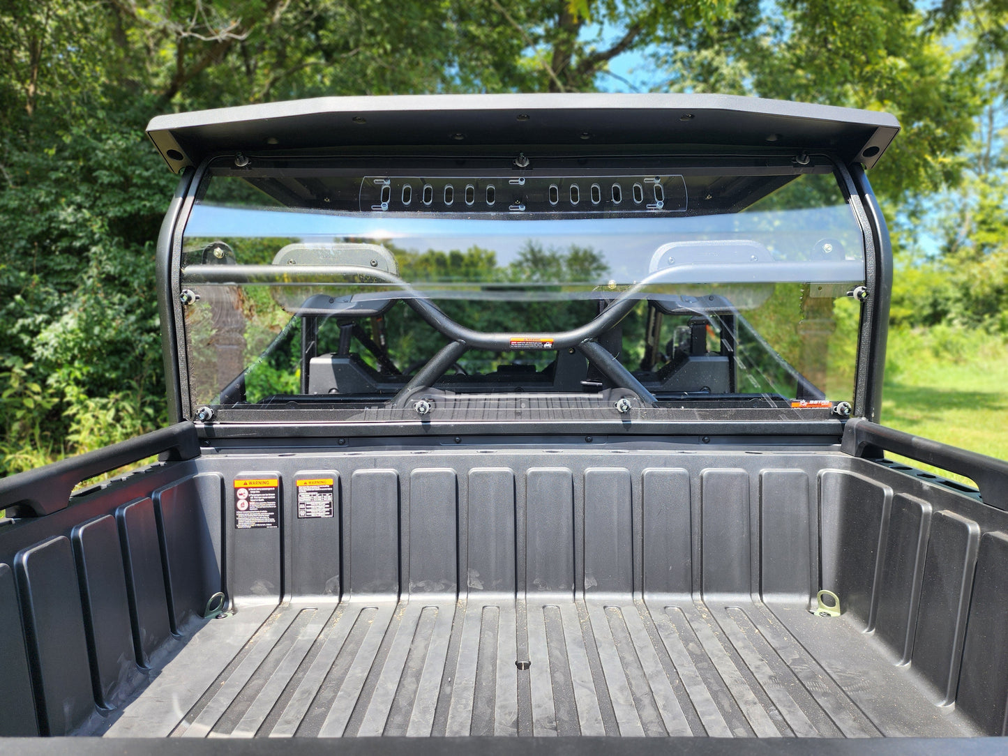 Segway UT10 Crew 1-Piece Rear Windshield with Tint Options - Windshields