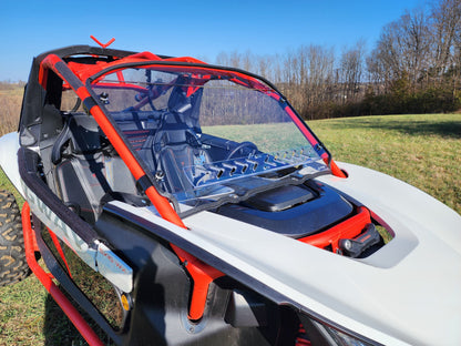 Segway Villain - 1 Pc Scratch-Resistant Windshield with Clamp & Vent Options - Windshields