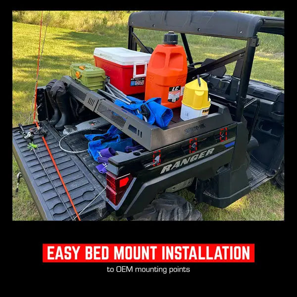 Seizmik Bed Rack Basket- Polaris Ranger and Can-Am Defender Models - Racks