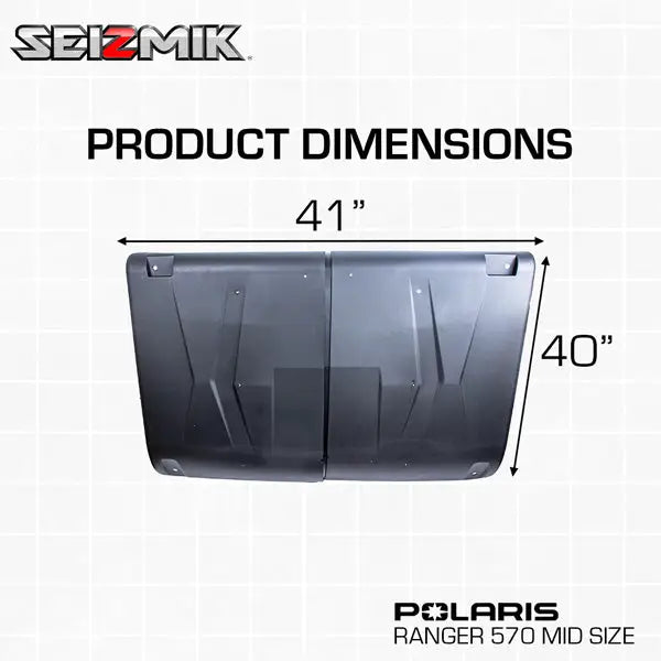 Seizmik Composite Roof - Polaris Mid Size Ranger 570 - Roofs