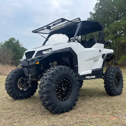 Seizmik Flip-Up Versa-Vent Windshield for Polaris General Scratch-Res-Poly - Windshields