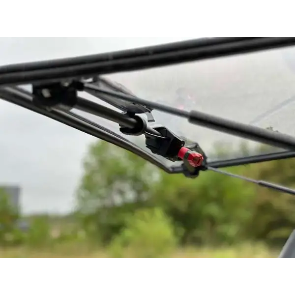 Seizmik Flip-Up Versa-Vent Windshield for Polaris General Scratch-Res-Poly - Windshields