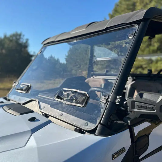 Seizmik Front Toolless Windshield (Scratch Resistant Hard Coated Polycarbonate) Kawasaki Ridge - Windshields
