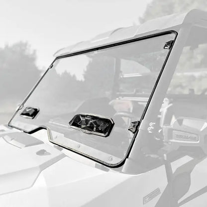 Seizmik Front Toolless Windshield (Scratch Resistant Hard Coated Polycarbonate) Kawasaki Ridge - Windshields