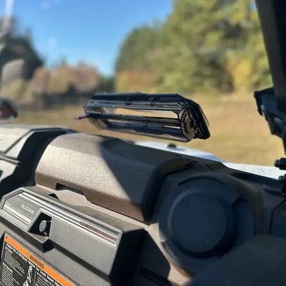 Seizmik Front Toolless Windshield (UV Resistant Polycarbonate) Kawasaki Ridge - Windshields