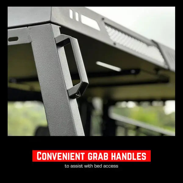 Seizmik Half Height Bed Rack - Polaris Ranger and Can-Am Defender Models - Racks