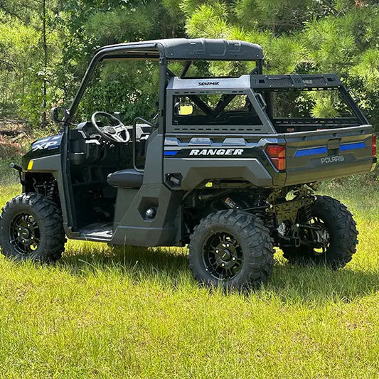 Seizmik Half Height Bed Rack - Polaris Ranger and Can-Am Defender Models - Racks