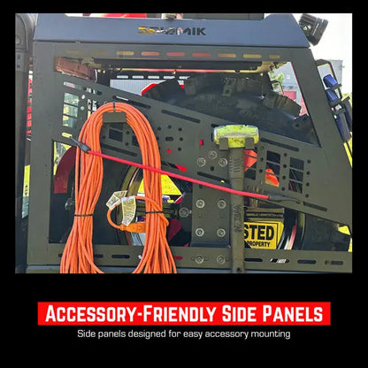 Seizmik Half Height Bed Rack - Polaris Ranger and Can-Am Defender Models - Racks