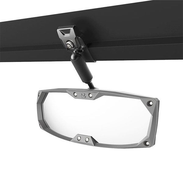 Seizmik Halo-R Rearview Mirror with ABS Bezel – Polaris Pro-Fit Ranger Header Panel
