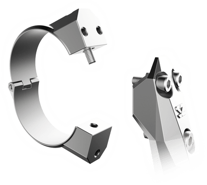 Seizmik Halo-RA Cast Rear View Mirror - Clamp 1.75’’ - Mirrors