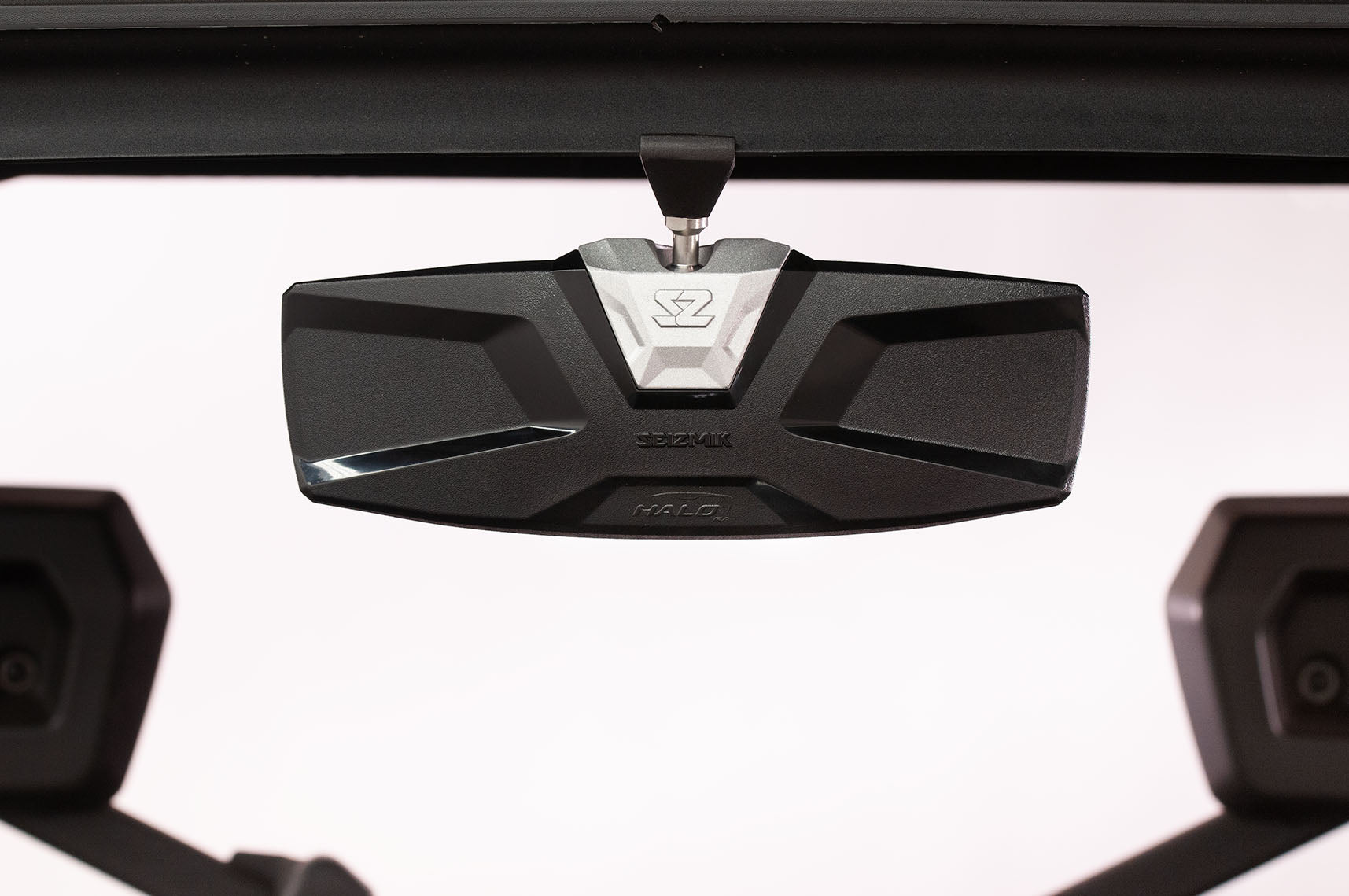 Seizmik Halo-RA Cast Rearview Mirror with Cast Aluminum Bezel- Can-Am X3 - Mirrors