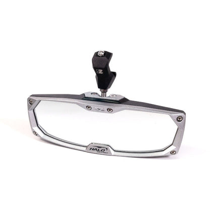 Seizmik Halo-RA Cast Rearview Mirror with Cast Aluminum Bezel- Pro-Fit Header Panel