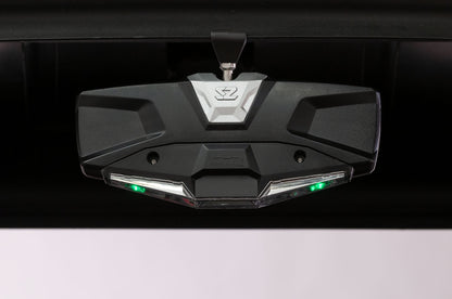 Seizmik Halo-RA LED Rearview Mirror with Cast Aluminum Bezel 2 inch and 1.875 inch Round Tube ROPS - Mirrors