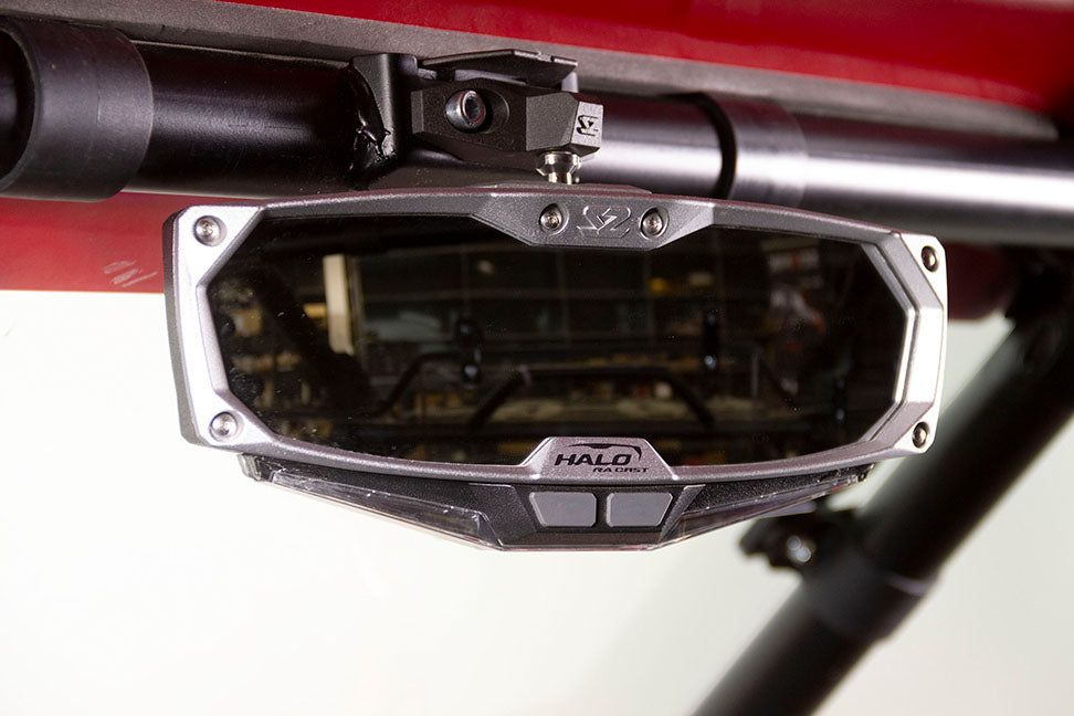 Seizmik Halo-RA LED Rearview Mirror with Cast Aluminum Bezel – Polaris RZR Pro XP - Mirrors