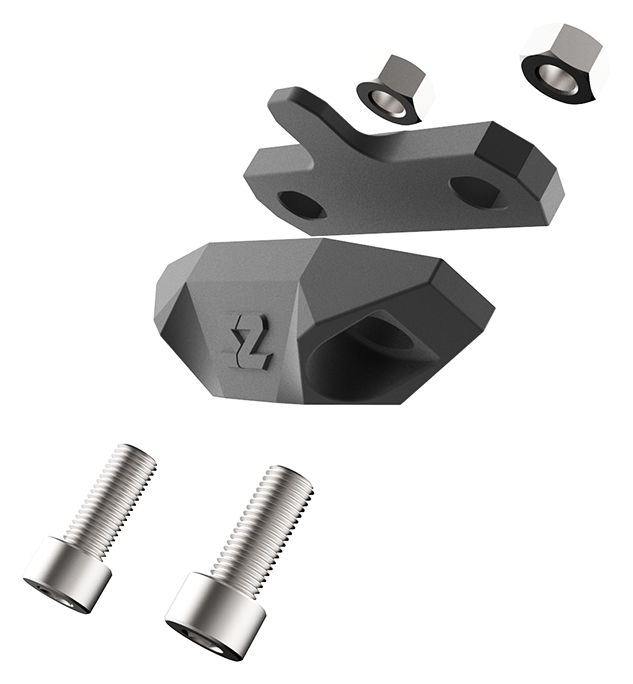 Seizmik Halo-RA LED Rearview Mirror with Cast Aluminum Bezel – Polaris RZR Pro XP - Mirrors