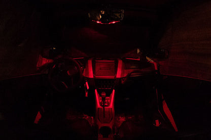 Seizmik Halo-RA LED Rearview Mirror with Cast Aluminum Bezel – Polaris RZR Pro XP - Mirrors