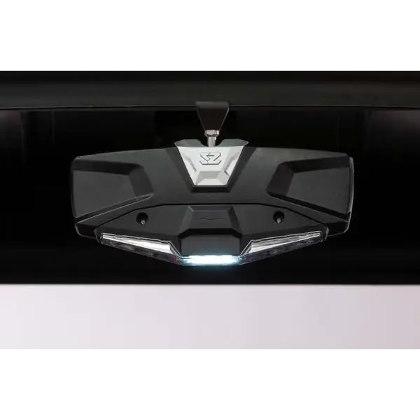 Seizmik Halo-RA LED Rearview Mirror with Cast Aluminum Bezel - CFMOTO - Mirrors