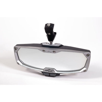 Seizmik Halo-RA LED Rearview Mirror with Cast Aluminum Bezel- Polaris Pro-Fit Header Panel