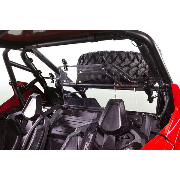 Seizmik Hard Rear Windshield (UV Resistant Poly) - Polaris RZR Pro XP