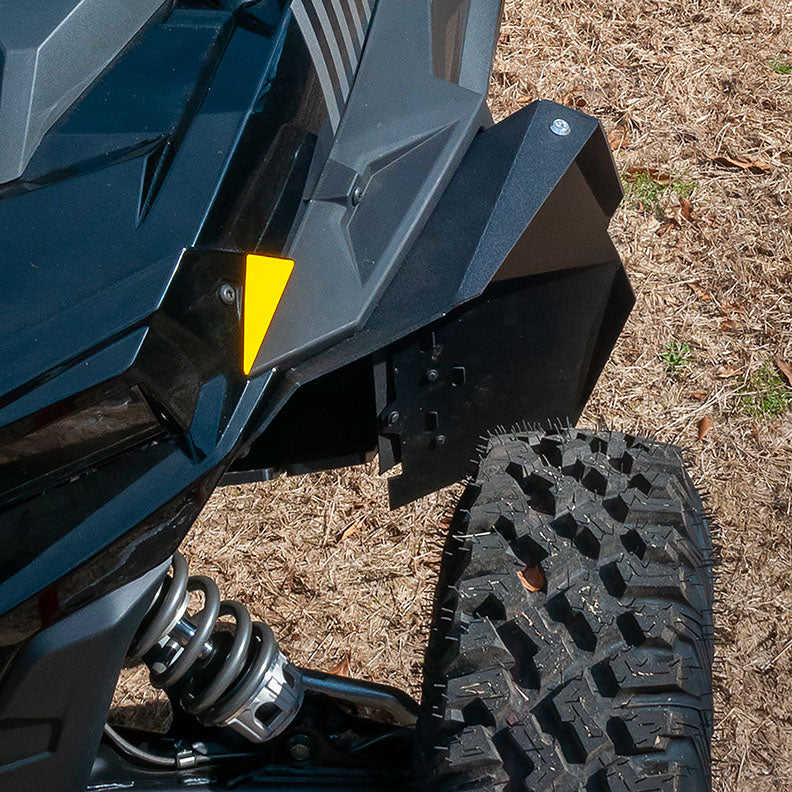 Seizmik HDPE Fender Flare Kit Polaris RZR XP 1000 - Turbo - Turbo S 2/4 Seater - Mudshields