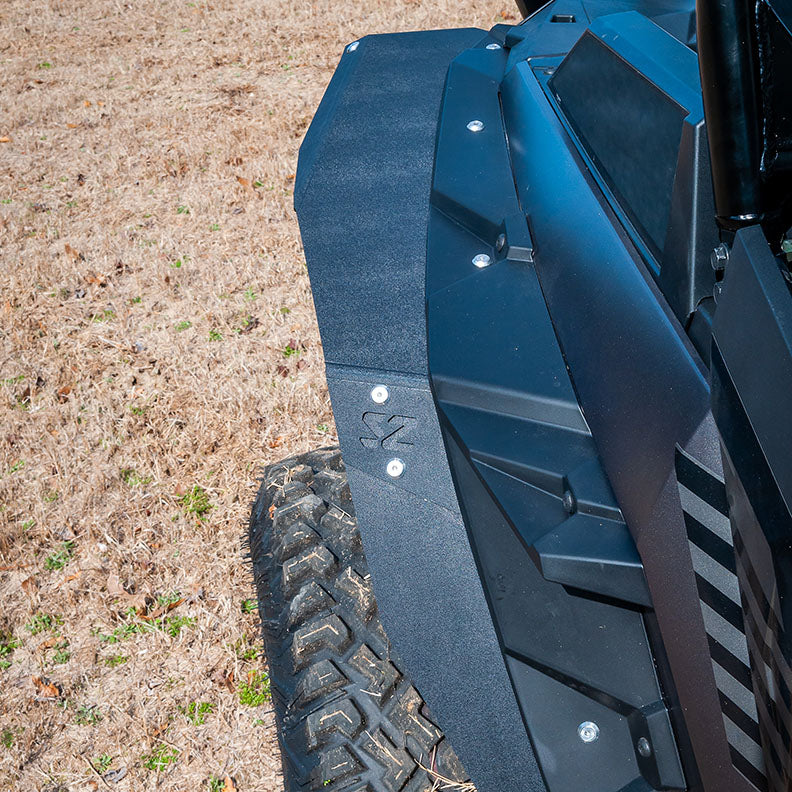 Seizmik HDPE Fender Flare Kit Polaris RZR XP 1000 - Turbo - Turbo S 2/4 Seater - Mudshields