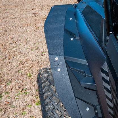 Seizmik HDPE Fender Flare Kit Polaris RZR XP 1000 - Turbo - Turbo S 2/4 Seater - Mudshields