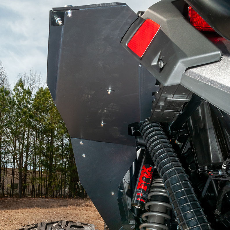 Seizmik HDPE Fender Flare Kit Polaris RZR XP 1000 - Turbo - Turbo S 2/4 Seater - Mudshields