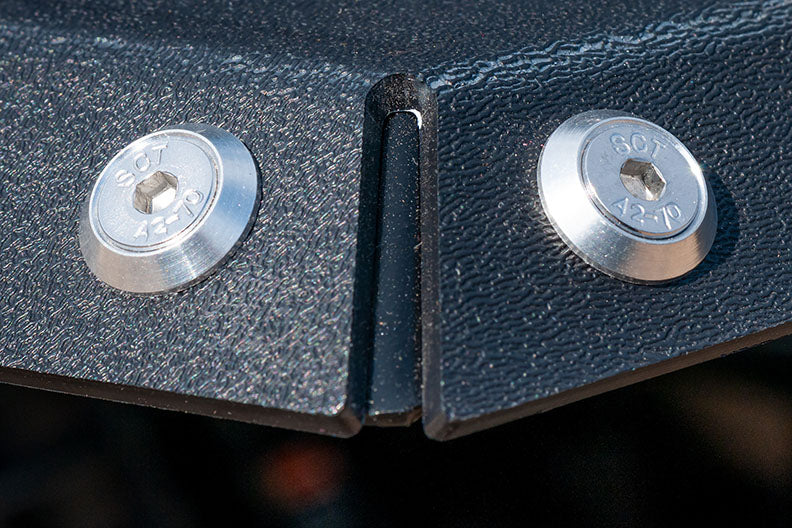 Seizmik HDPE Fender Flare Kit Polaris RZR XP 1000 - Turbo - Turbo S 2/4 Seater - Mudshields